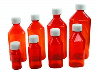 چین بطری های رنگی متمایل به مایع پزشکی، FDA دارویی بطری های دارویی گواهی شده تامین کننده