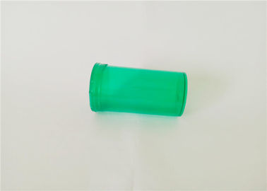 چین داروسازی پاپ بالا ظروف سبز شفاف H70mm * D39mm امن بدون لبه های تیز تامین کننده