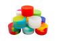 BPA ظروف سیلیکون مواد غذایی 7ml رایگان، تمیز کردن آسان آسان Jar سیلیکون دور تامین کننده